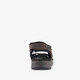 ECCO Offroad leren heren sandalen zwart
