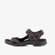 ECCO Offroad leren heren sandalen zwart