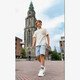 Jongens T-shirt met opdruk wit