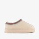 Gevoerde meisjes pantoffels beige