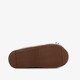 Dames instap pantoffels met strikjes beige bruin