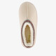Gevoerde meisjes pantoffels beige