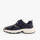 Jongens dad sneakers donkerblauw grijs