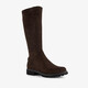 Hoge stretchlaarzen bruin