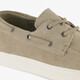 Van Beer leren heren bootschoenen beige