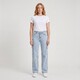 Dames cargo jeans lichtblauw
