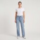 Dames wide leg jeans lichtblauw lengte 33