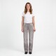 Dames wide leg jeans grijs lengte 33