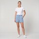 Dames denim short lichtblauw