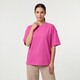 Oversized dames T-shirt roze