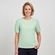 Kanten dames top mintgroen
