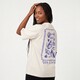 Dames T-shirt met backprint lichtbeige