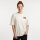 Dames T-shirt met backprint wit