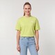 Dames T-shirt met matcha backprint groen