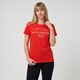 Dames T-shirt met opdruk rood