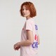 Dames T-shirt met opdruk roze