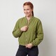 Dames bomberjack groen
