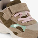 Suede meisjes sneakers beige