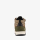 Hoge jongens sneakers bruin groen