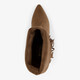 Dames boots met franjes bruin