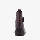 Leren dames boots bruin