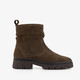 Suède dames boots bruin