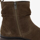 Suède dames boots bruin