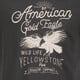 Heren T-shirt met opdruk zwart