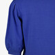 Dames trui met halflange pofmouwen blauw