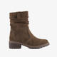 Gevoerde dames boots bruin