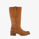 Dames laarzen cognac