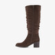 Hoge dames laarzen bruin