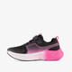 Meisjes sportschoenen zwart roze
