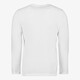 Heren T-shirt met lange mouwen wit