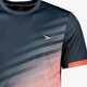 Dry heren voetbal T-shirt blauw roze