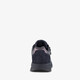 ECCO OTM W Low-Cut leren dames sneakers zwart