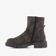 Dames boots donkergrijs