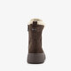 Xx bij dames veterboots gevoerd bruin
