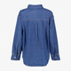 Denim dames blouse donkerblauw