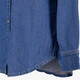 Denim dames blouse donkerblauw