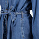 Dames denim jurk blauw