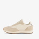 Dames sneakers beige wit