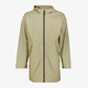 Lange gevoerde unisex regenjas beige
