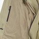 Lange gevoerde unisex regenjas beige