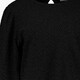Dames top met subtiele glitters zwart