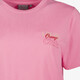 Dames T-shirt met backprint lichtroze