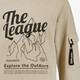Jongen shirt met opdruk beige