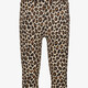 Meisjes flared legging met panterprint
