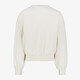 Meisjes sweater met tekstopdruk wit