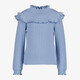 Meisjes longsleeve blauw